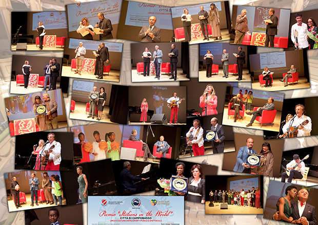 Collage Premio Italians in the World 2018 Collage Premio Italians in the World 2018