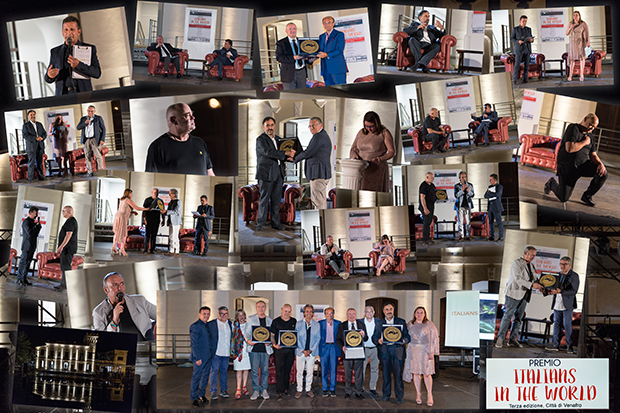 Collage Premio Italians in the World 2019 Collage Premio Italians in the World 2019