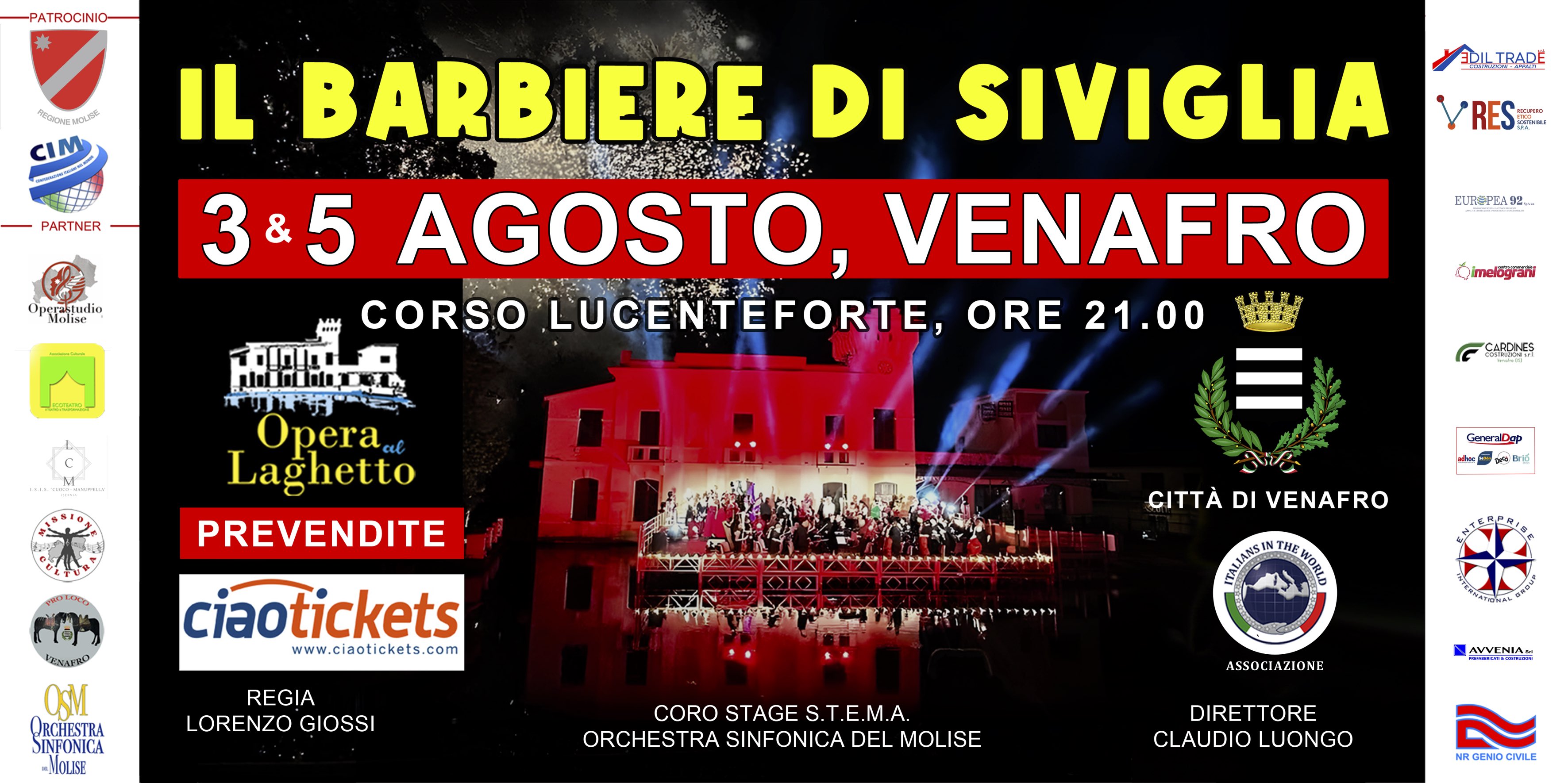 Il Barbiere di Siviglia - Opera al Laghetto 2025